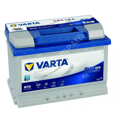 Аккумулятор АКБ VARTA 70 Ah EFB Prof DP